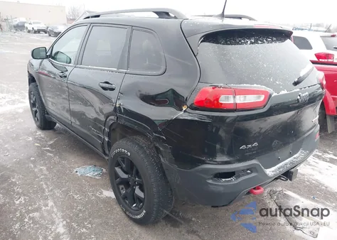 2017 Jeep Cherokee Trailhawk 4X4 из США, поврежденный, VIN 1C4PJMBS9HW628634